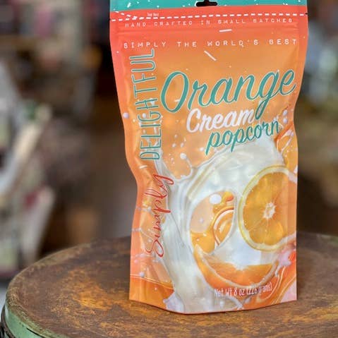 Orange Cream Popcorn