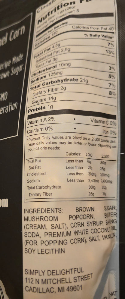Classic Caramel Popcorn