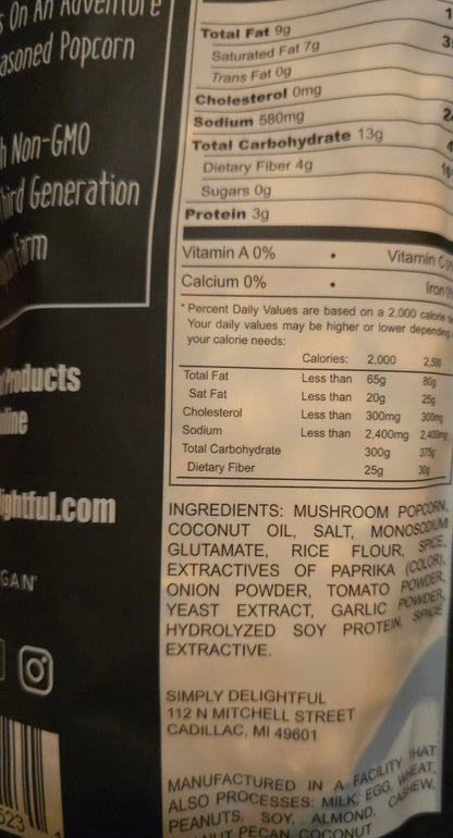 Cajun Popcorn