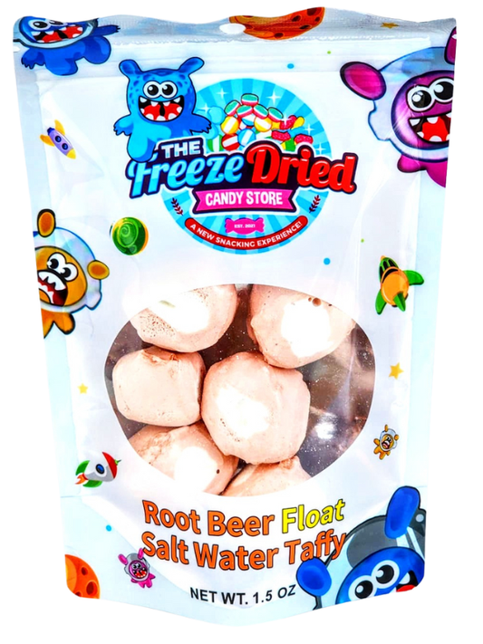 Root Beer Float Salt Water Taffy: