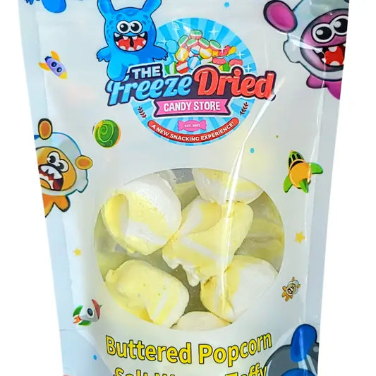 Butter Popcorn Freeze Dried Taffy