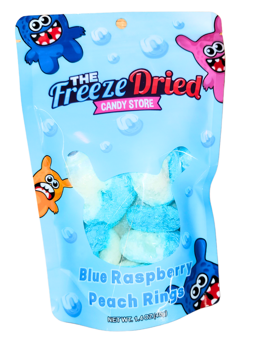Blue Raspberry Peach Rings: Singles