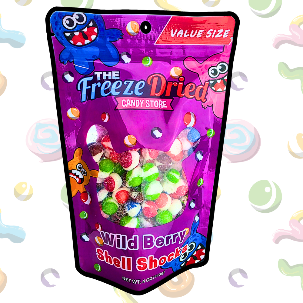 Freeze Dried Shell Shocks: Wild Berry